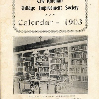 The Katonah Village Improvement Society Calendar, 1903