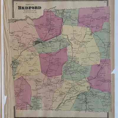 Beers Atlas, Map of Bedford, pg 16