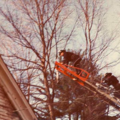 Fire at Historical Hall, 1976
