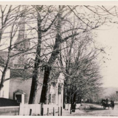 Street Scene in Bedford Village, circa 1902