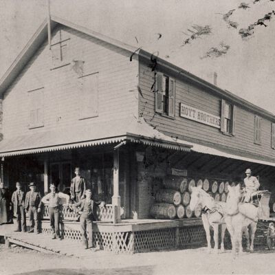 Hoyt Brothers' General Store, Old Katonah, circa 1890