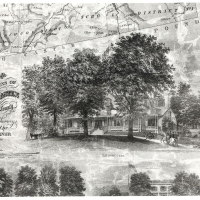 Clark & Wagner map of 1862 - 1 of 8