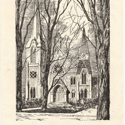 Program for Bedford Presbyterian Church, 275th Anniversary Service