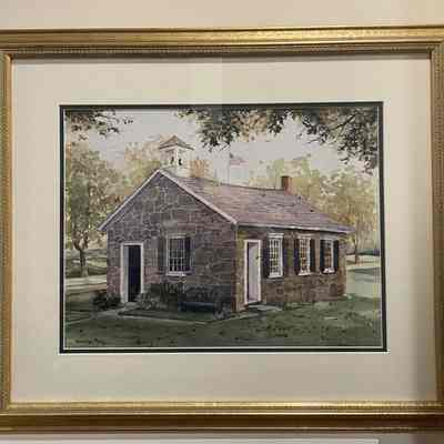 Schoolhouse Painting