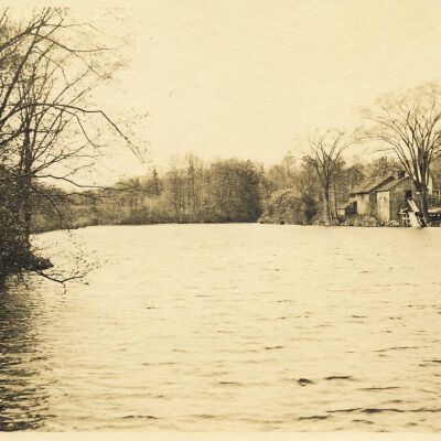 James Miller's House, Pond & Barn
