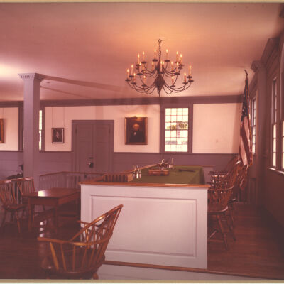 Interior of the Court House