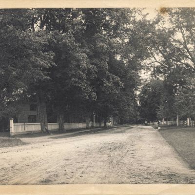 Pound Ridge Road from Bedford Village