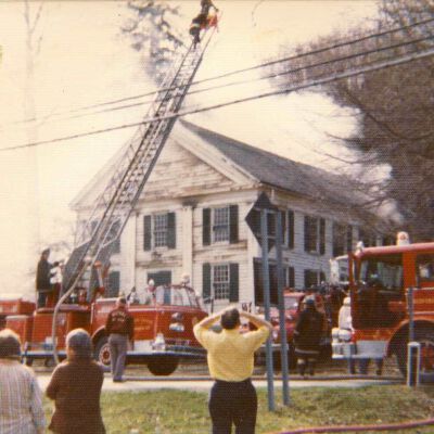 Fire at Historical Hall, 1976
