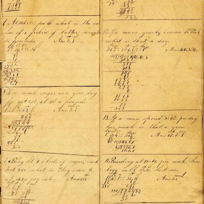William H. Robertson's Arithmetic Book