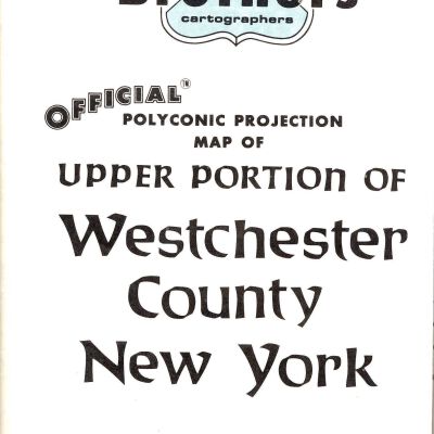 Hearne Brothers Map of Upper Westchester County