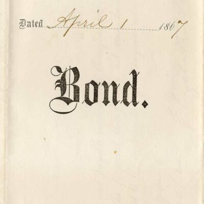 Bond: Elizabeth Langdon to Phebe Knapp, 1867