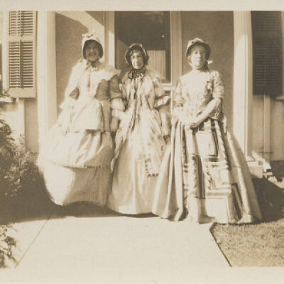 Mrs. James L. Cox, Mrs. Robert K. Adams & Mrs. Edward G. Amos