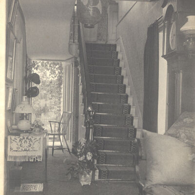 Front Hall of James M. Bates House, Bedford, 1794