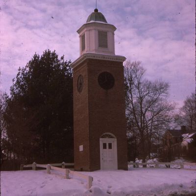 Sutton Clock Tower in Winter