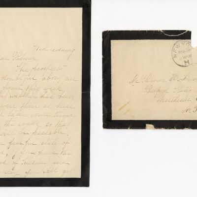 Letter to Palmer Lewis