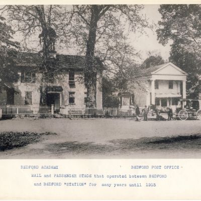 Bedford Academy and The Bedford Post Office