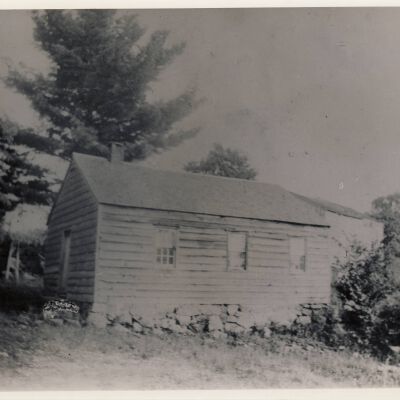 One Room Schoolhouse near Hoyt's Mill