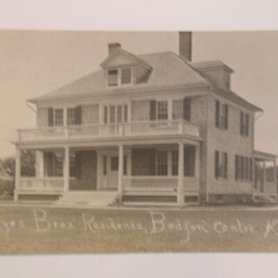 Noyes Bros Residence in Bedford Centre, NY