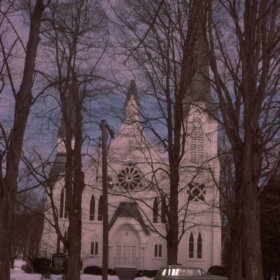 St. Patrick's Church in winter