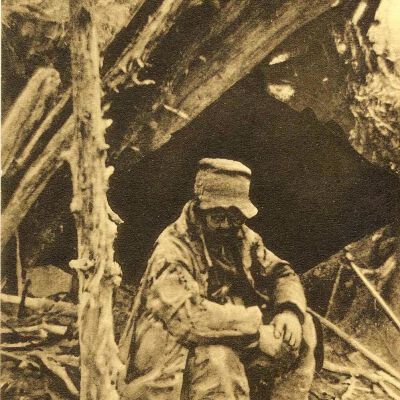 The Old Leather Man at his Cave at Toroker