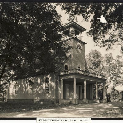 St. Matthew's Church, circa 1930