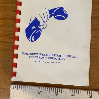 Northern Westchester Hospital Telephone Directory; Mount Kisco, New York
