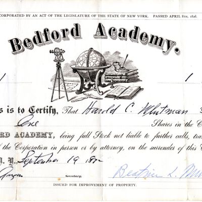 Bedford Academy Stock Share