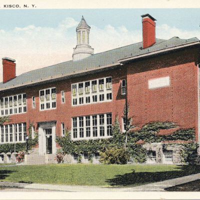 Former Mount Kisco High School, Later Mount Kisco Elementary School.