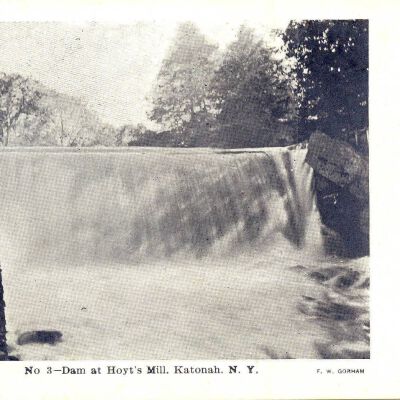 Dam at Hoyt's Mill, Katonah, NY