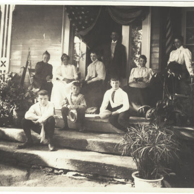 J. R. Holmes house in Bedford Village with boarders