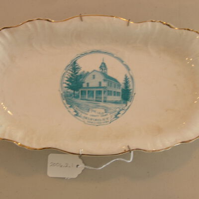 Bedford Court House Platter