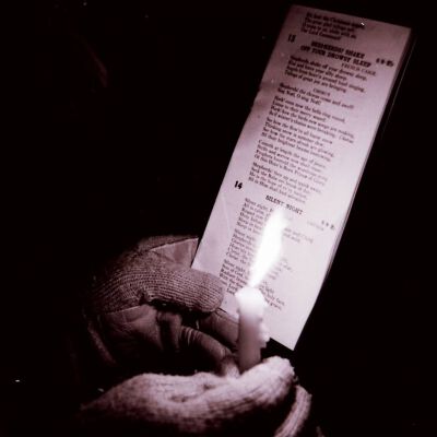 Christmas tree lighting, December 1963
