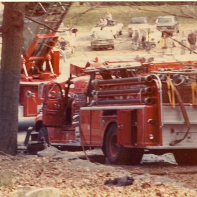 Fire at Historical Hall, 1976