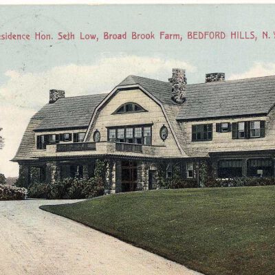 Broad Brook Farm, residence of Seth Low