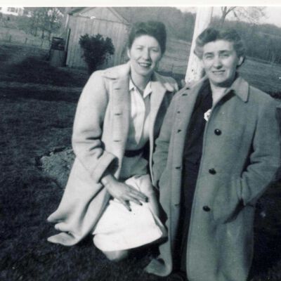 Leah (Glasser) Harris and Rose Glasser