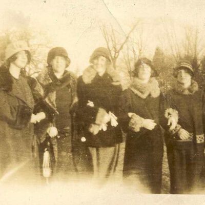 Five unidentified women