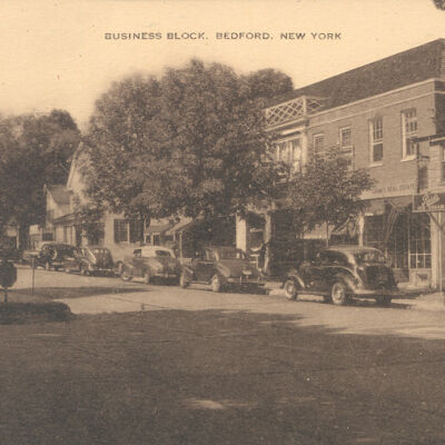 "Business Block, Bedford, New York"