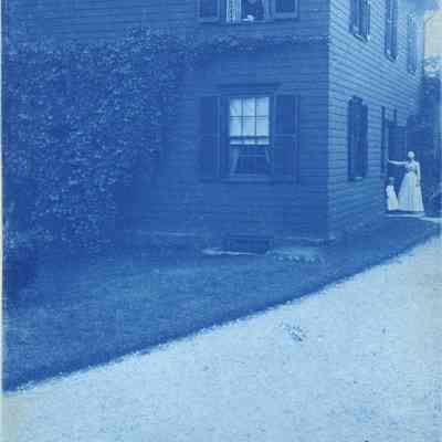 Rear of Lounsbery Homestead