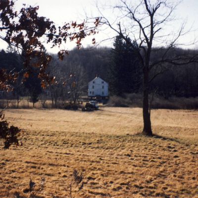 250 year old house on Route 172 being moved in 1995