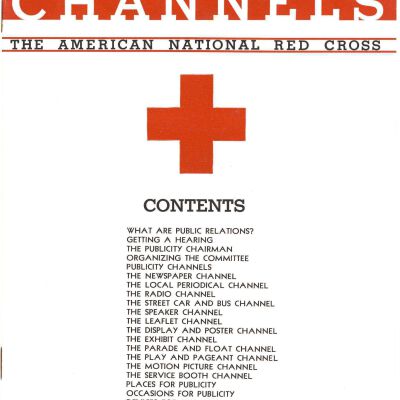 Publicity Channels: The American National Red Cross