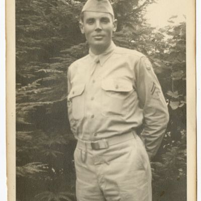 Charles Wood Avery in unioform