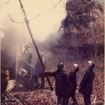 Fire at Historical Hall, 1976