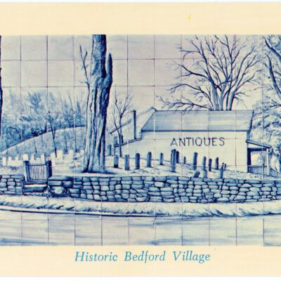 Historic Bedofrd Village, circa 1950's?