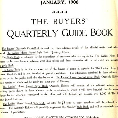 The Buyers' Qiarterly Guide Book