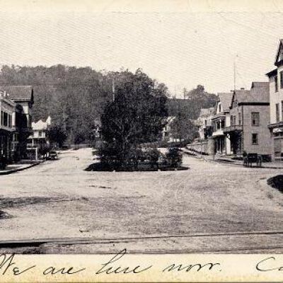 B & W Postcard