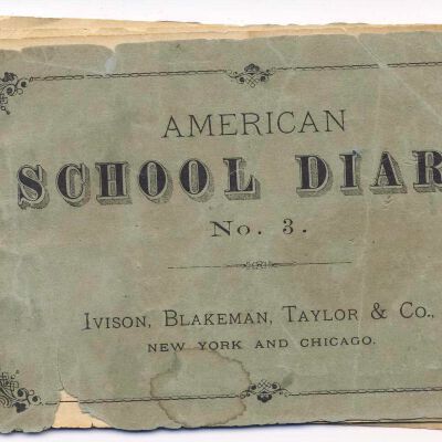 American School Diary belonging to Katie (Kathryn) Kinkel