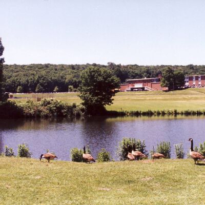 Fox Lane High School, 1994, as seen from Route #172