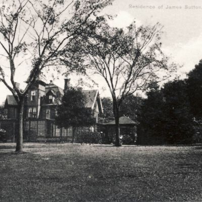 Residence of James Sutton, 1884