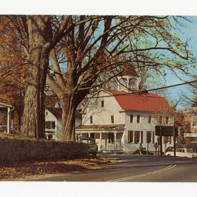 Postcard of Bedford Village c. 1960s