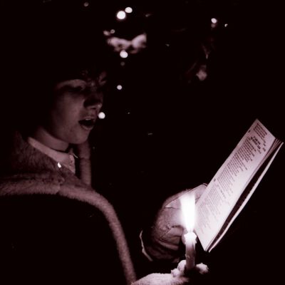 Christmas tree lighting, December 1963